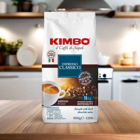 Káva KIMBO Espresso Classico - Zrnková káva 1000 g